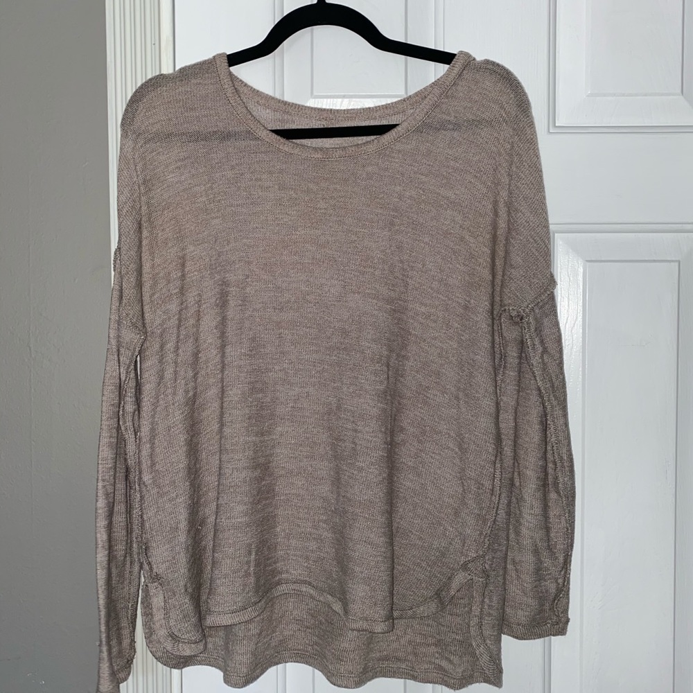 Brown sweater